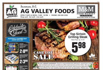 AG Foods Flyer August 6 to 12
