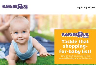 Babies R Us Flyer August 5 to 11