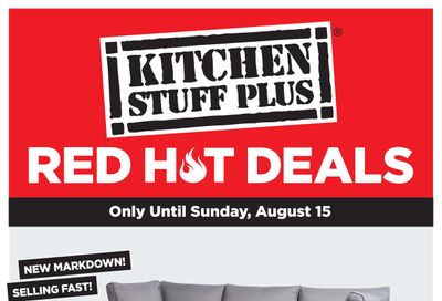 Kitchen Stuff Plus Red Hot Deals Flyer August 9 to 15