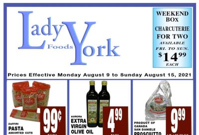 Lady York Foods Flyer August 9 to 15
