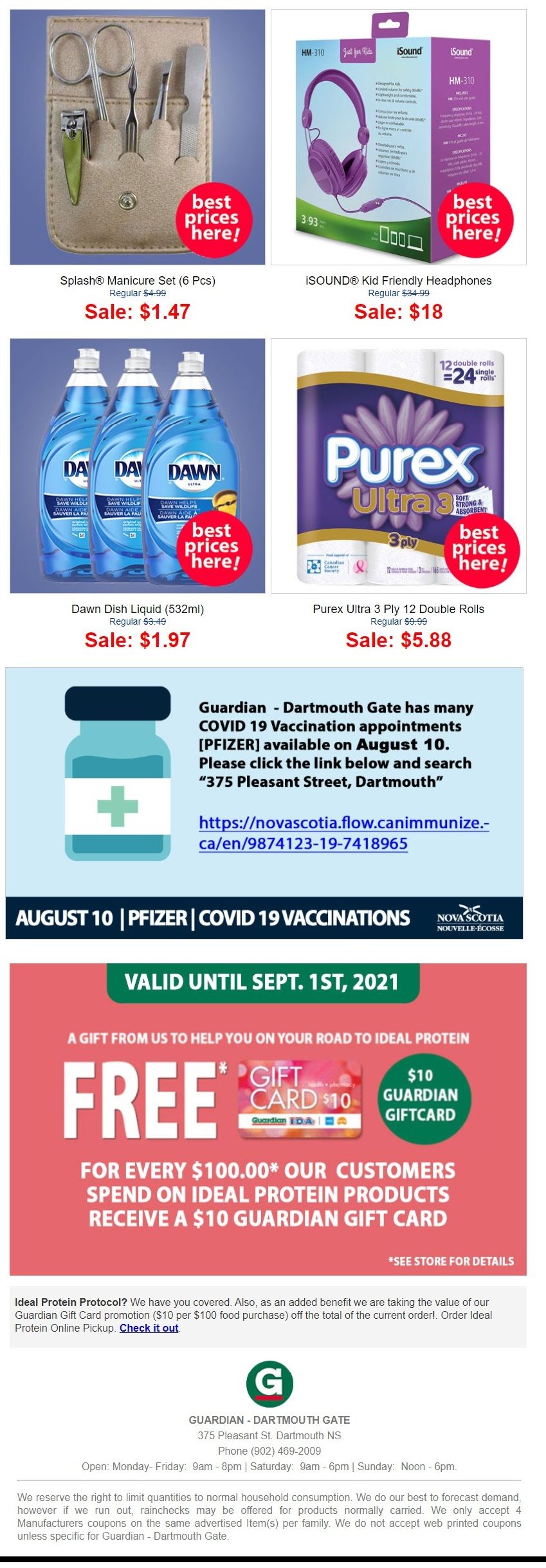 Guardian (Dartmouth Gate) Flyer August 10 to 16
