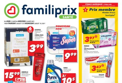 Familiprix Sante Flyer August 12 to 18