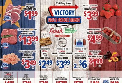 Victory Meat Market Flyer August 10 to 14