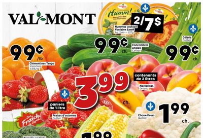 Val-Mont Flyer August 12 to 18 Val-Mont Flyer August 12 to 18