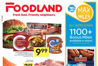 Foodland (Atlantic) Flyer August 12 to 18