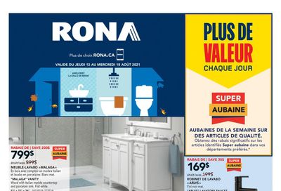 Rona (QC) Flyer August 12 to 18