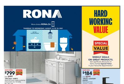 Rona (Atlantic) Flyer August 12 to 18