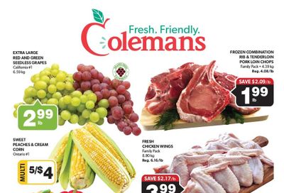 Coleman's Flyer August 12 to 18