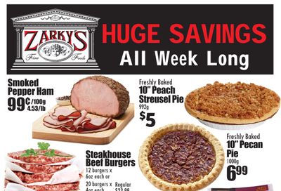 Zarky's Flyer August 11 to 17