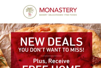 Monastery Bakery Flyer August 11 to 18