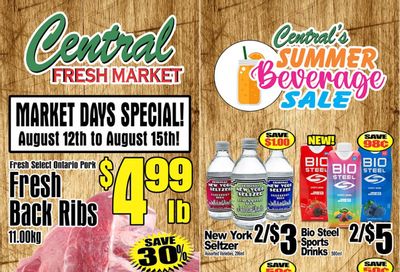 Central Fresh Market Flyer August 12 to 19