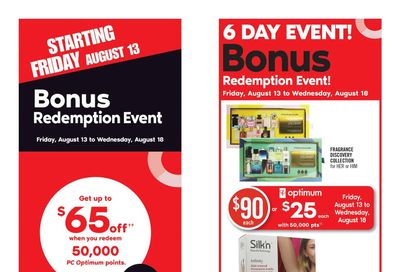 Shoppers Drug Mart (West) Flyer August 14 to 19