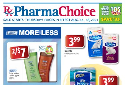 PharmaChoice (BC, AB, SK & MB) Flyer August 12 to 18