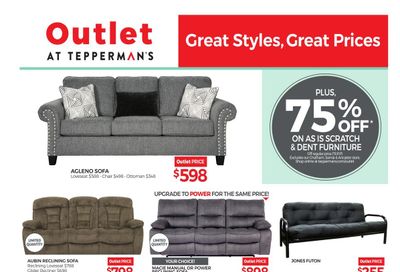 Outlet at Tepperman's Flyer August 13 to 19