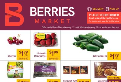 Berries Market Flyer August 12 to 18