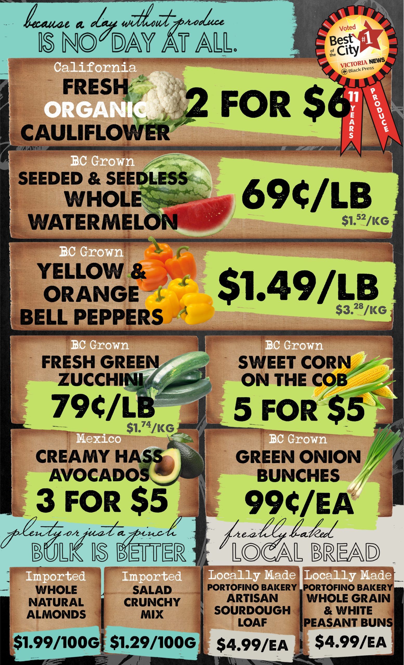 The Root Cellar Flyer August 12 to 18