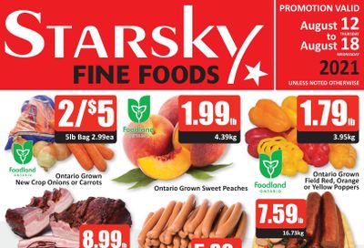 Starsky Foods Flyer August 12 to 18