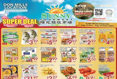 Sunny Foodmart (Don Mills) Flyer August 13 to 19