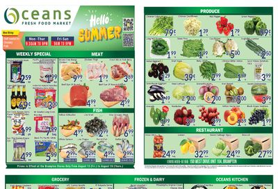 Oceans Fresh Food Market (Brampton) Flyer August 13 to 19