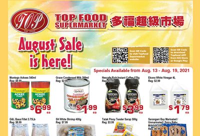Top Food Supermarket Flyer August 13 to 19