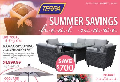 Terra Greenhouses Flyer August 13 to 19