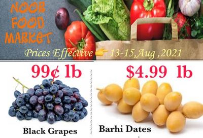 Noor Food Market Flyer August 13 to 19