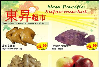 New Pacific Supermarket Flyer August 13 to 16