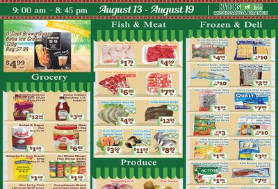 Nations Fresh Foods (Mississauga) Flyer August 13 to 19