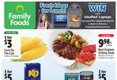 Family Foods Flyer August 13 to 19