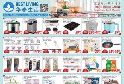 Best Living Flyer August 13 to 26