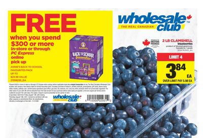 Real Canadian Wholesale Club Flyer August 13 to 19