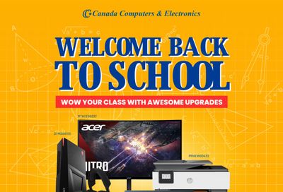 Canada Computers Flyer August 13 to 19