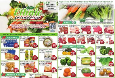 Ethnic Supermarket Flyer August 13 to 19