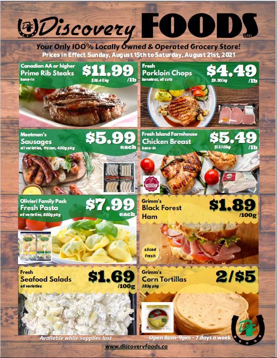 Discovery Foods Flyer August 15 to 21