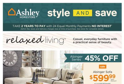 Ashley HomeStore (West) Flyer August 17 to 26