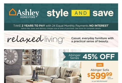 Ashley HomeStore (ON) Flyer August 17 to 26