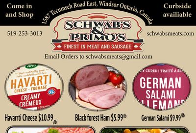 Schwab's & Primo's Flyer August 17 to 21