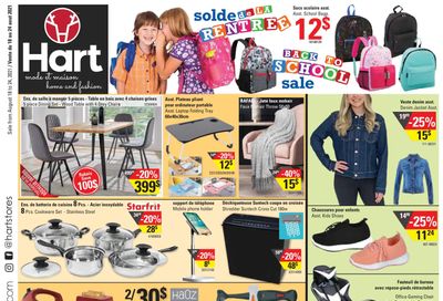 Hart Stores Flyer August 18 to 24