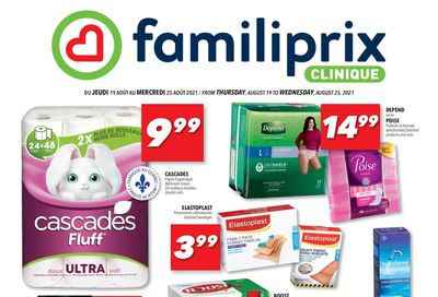 Familiprix Clinique Flyer August 19 to 25