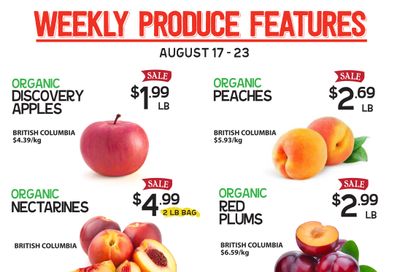 Pomme Natural Market Flyer August 17 to 23