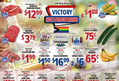 Victory Meat Market Flyer August 17 to 21