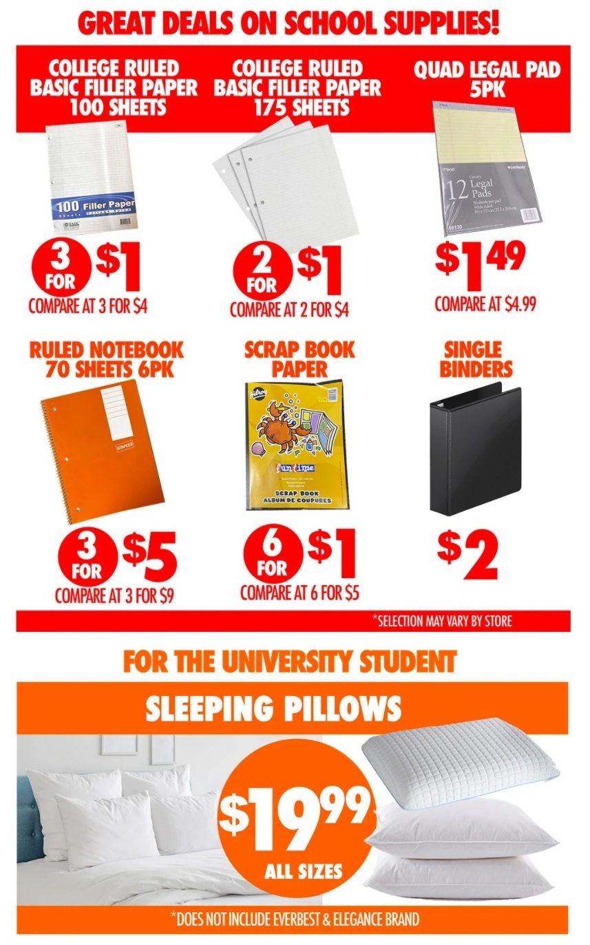 Big Box Outlet Store Flyer August 18 to 24
