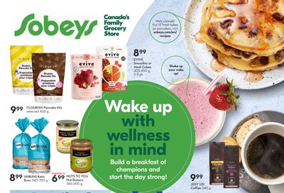 Sobeys (ON) Wake Up with Wellness in Mind Flyer August 19 to September 22