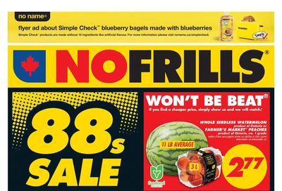 No Frills (GTA) Flyer August 19 to 25
