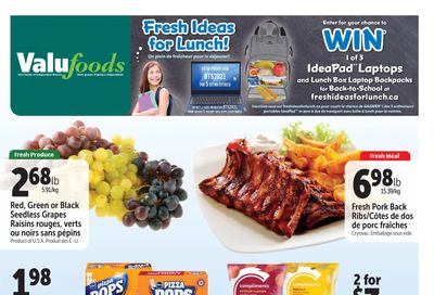 Valufoods Flyer August 19 to 25