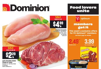 Dominion Flyer August 19 to 25