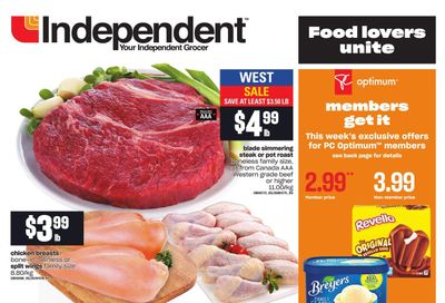 Independent Grocer (West) Flyer August 19 to 25