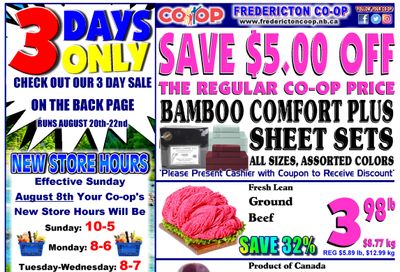 Fredericton Co-op Flyer August 19 to 25