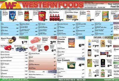 Western Foods Flyer August 18 to 24