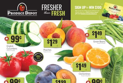 Produce Depot Flyer August 18 to 24